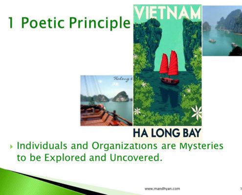 Individuals and Organizations are Mysteries to be Explored and Uncovered. 